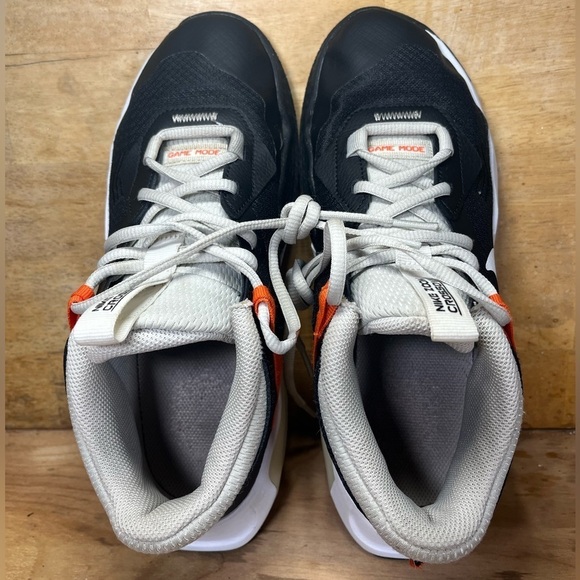 Nike Air Zoom Crossover Womens Sz 8.5 (7Y) Shoes Sneakers Blk Orange DC5216-004 - Picture 6 of 8